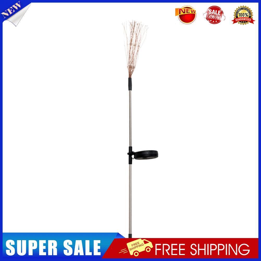 Outdoor 150 LED Solar Firework Lights Waterproof Fairy String Decor (White)