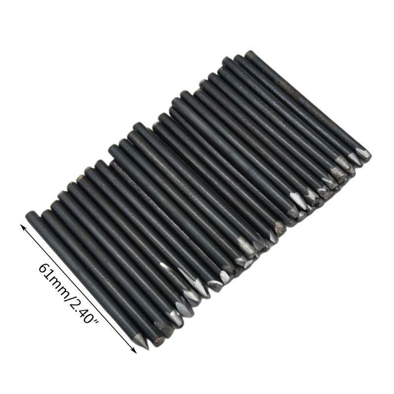 36Pieces/set Professional Jewelry Punch Carving Tools Metal Jewelry Anvil Chisel