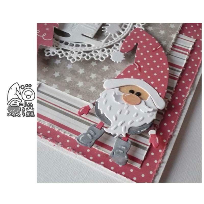 Sisha Claus Metal Cutting Dies Stencil DIY Scrapbooking Album Paper Cards Decor