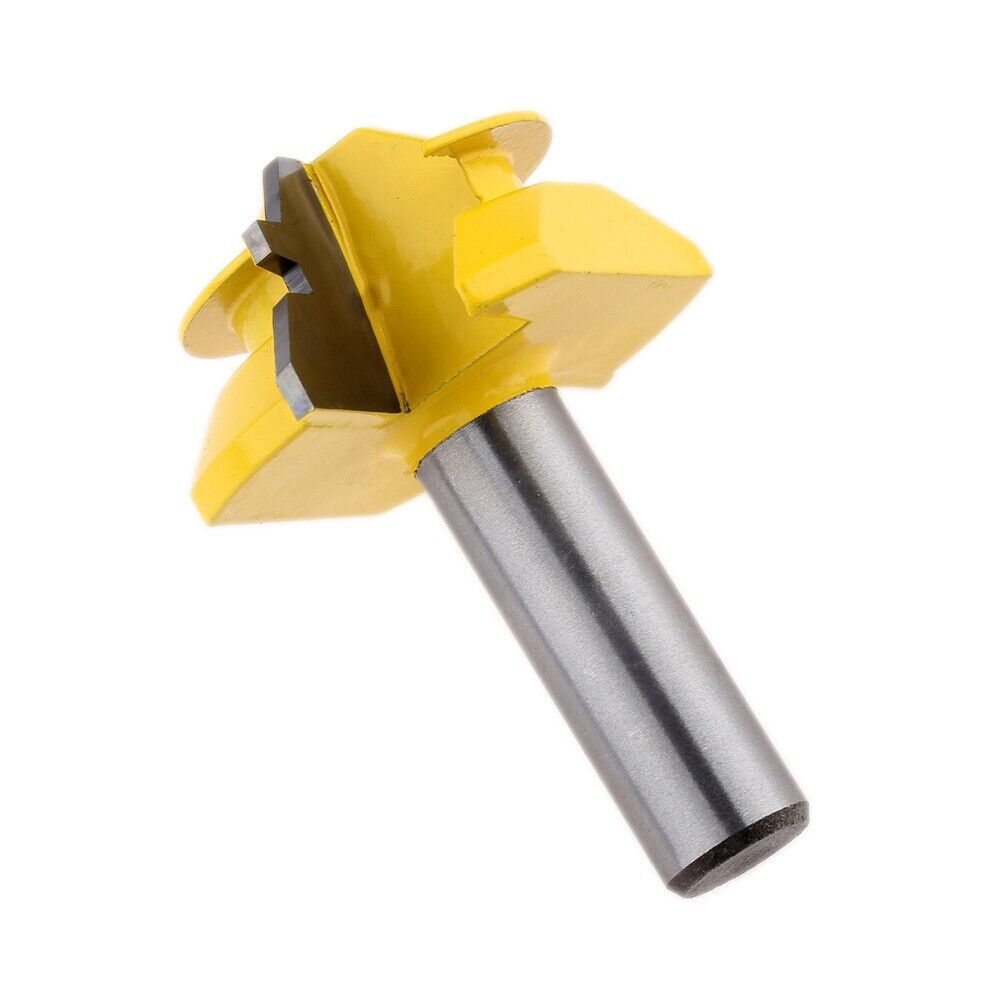 45 Degree Router Bit Matched Tongue Groove 1/2 Inch Shank Milling Chisel Cutter