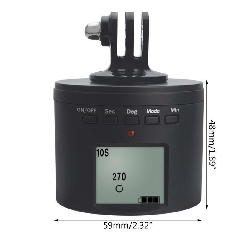 Multifuction Electric Rotate 360 Adapter for Camera Accessories
