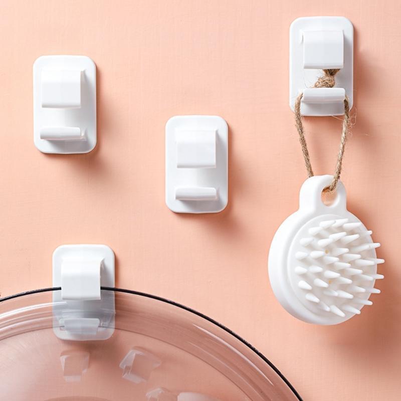 Basin Holder Multifunction Home Hook for Flat Smooth Surface Space Saving Hook