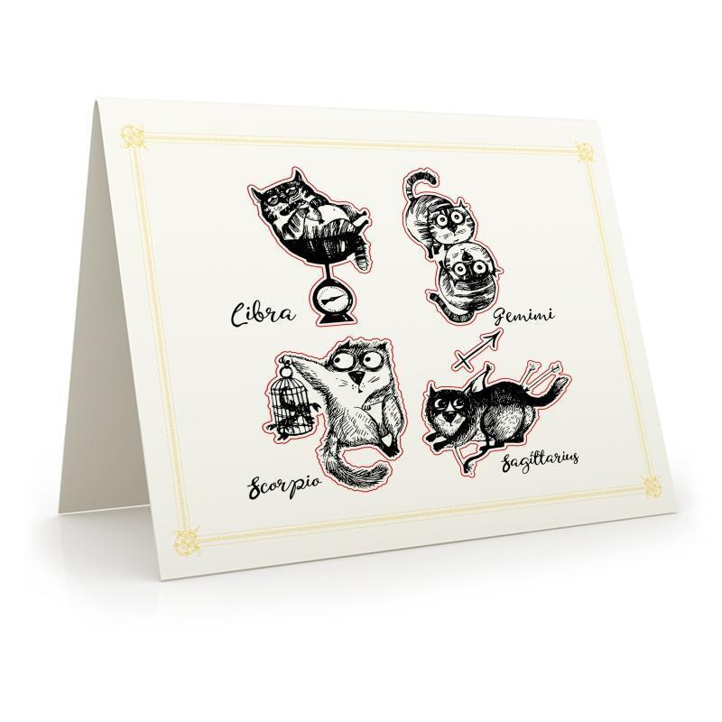 Animal Entertainment Metal Cutting Dies and Stamps Stencils Set DIY Crafts
