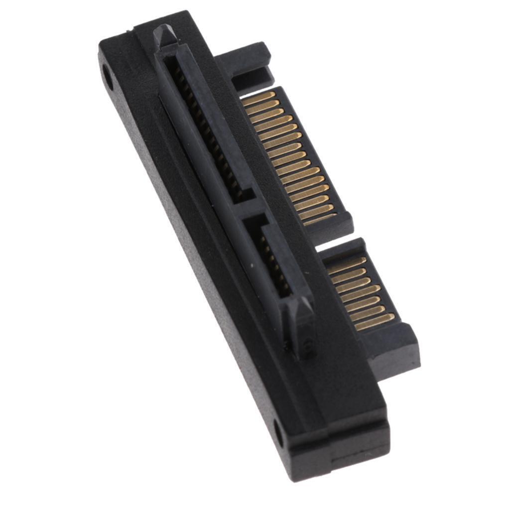Right Angle SAS SATA 22Pin Adapter Card For Motherboard SAS Hard Drive
