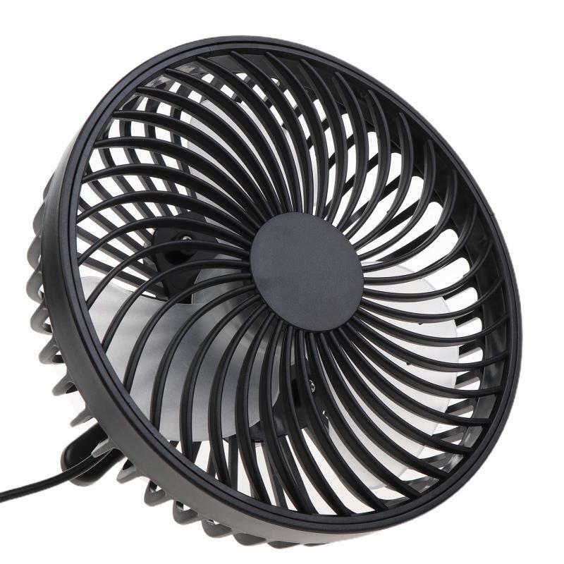 6.5inches USB Car Cooling Fan Automobile Vehicle Fan Powerful Quiet Ventilation