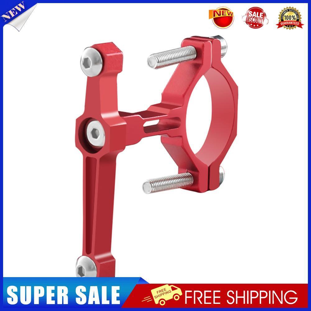 Bottle Cage Adapter MTB Bike Handlebar Water Bottle Holder Seat (Red)