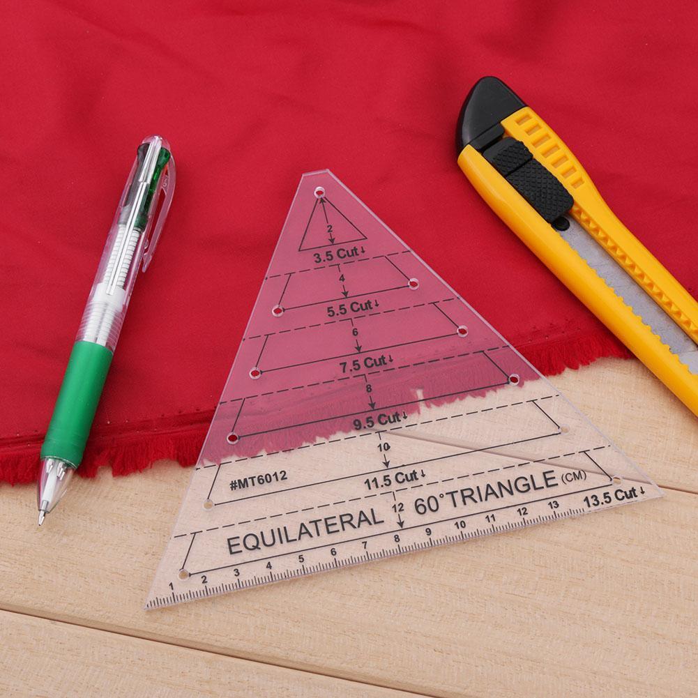 Acrylic Patchwork Craft Quilting Ruler Cutting Rulers DIY Sewing Tool (4pcs
