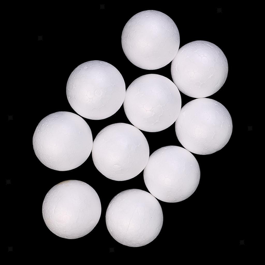 10x Foam Balls Decoration  Ball  Craft  Ornament 5cm