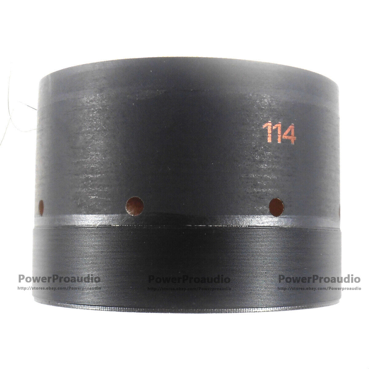 2pcs Hiqh Quality 114mm Voice coil Round wire 8 Ohm Fiber Glass For Loudspeaker