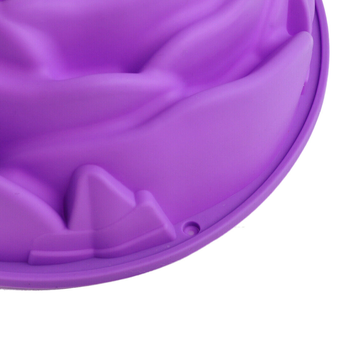 9" Big Silicone Rose Flower Cake Baking Pan Mold Bread Bake Mould Tray DIY Li
