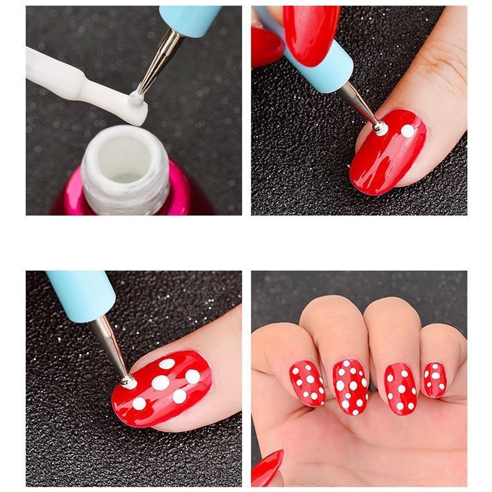 New Dotting Clay DIY Carving Nail Art Pottery Clay Brush Sculpting Tool