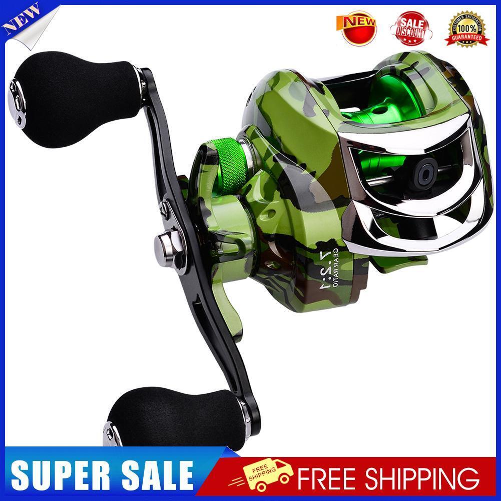 DW125 Baitcasting Reel 10kg Max Drag 18+1 BBs Fishing Reel (Right Hand)
