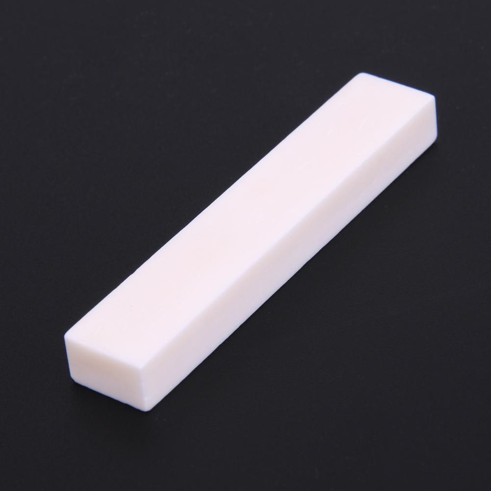 3pcs Handmade Guitar Bass Blank Nut String Nut 52mmx 6mmx 10mm Beige