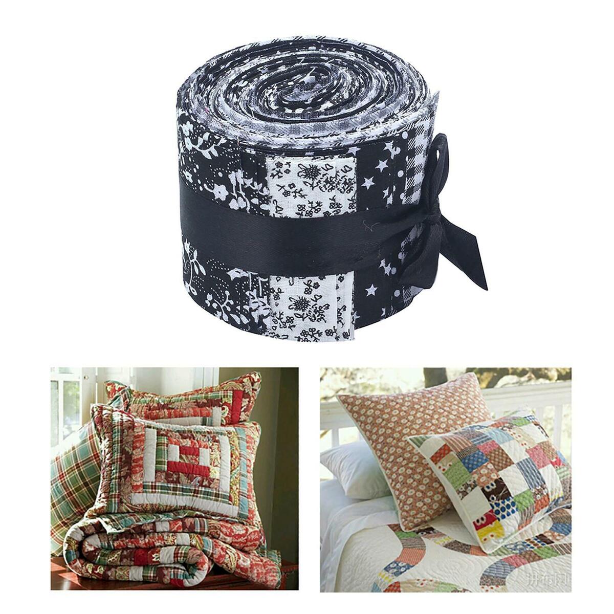 40x 2.4 inch Jelly  Floral Fabric Bundle with Different  Craft