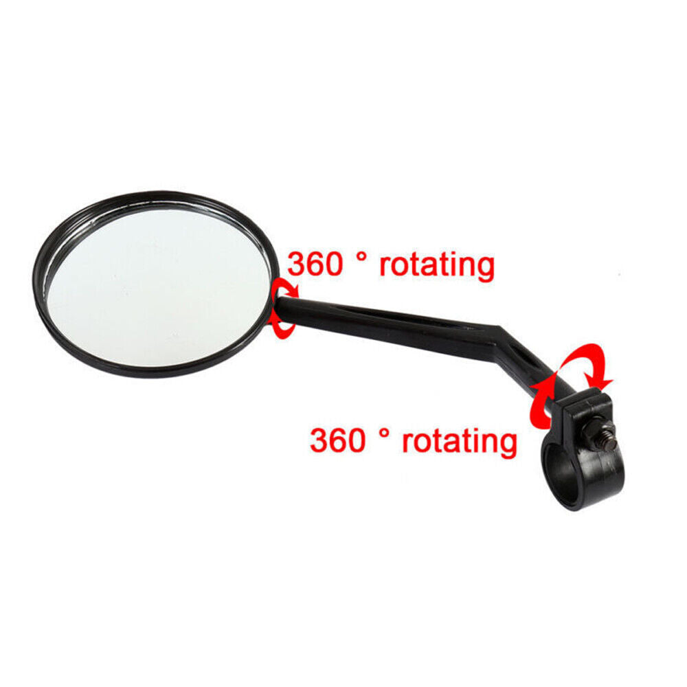 Bike Mirrors Cycling Rear View Bicycle Rearview  Mirrors Handle Rearview Mirror