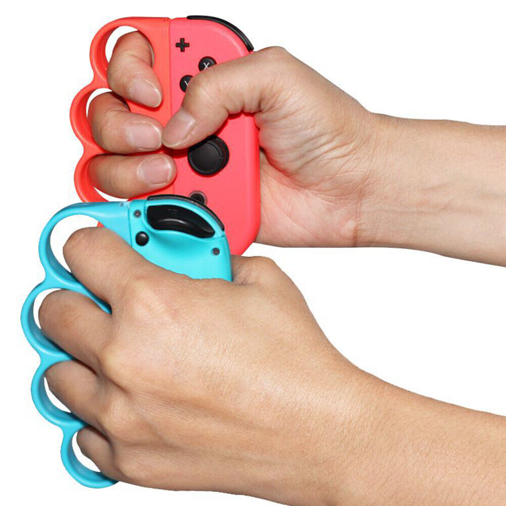 1 Pair for Nintendo Joy Con Controller Finger Grips for Fitness Boxing Game