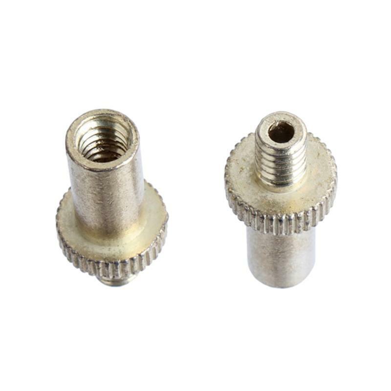 1 Set of Bike Tire Adapters Brass Presta Schrader Adapter Tools