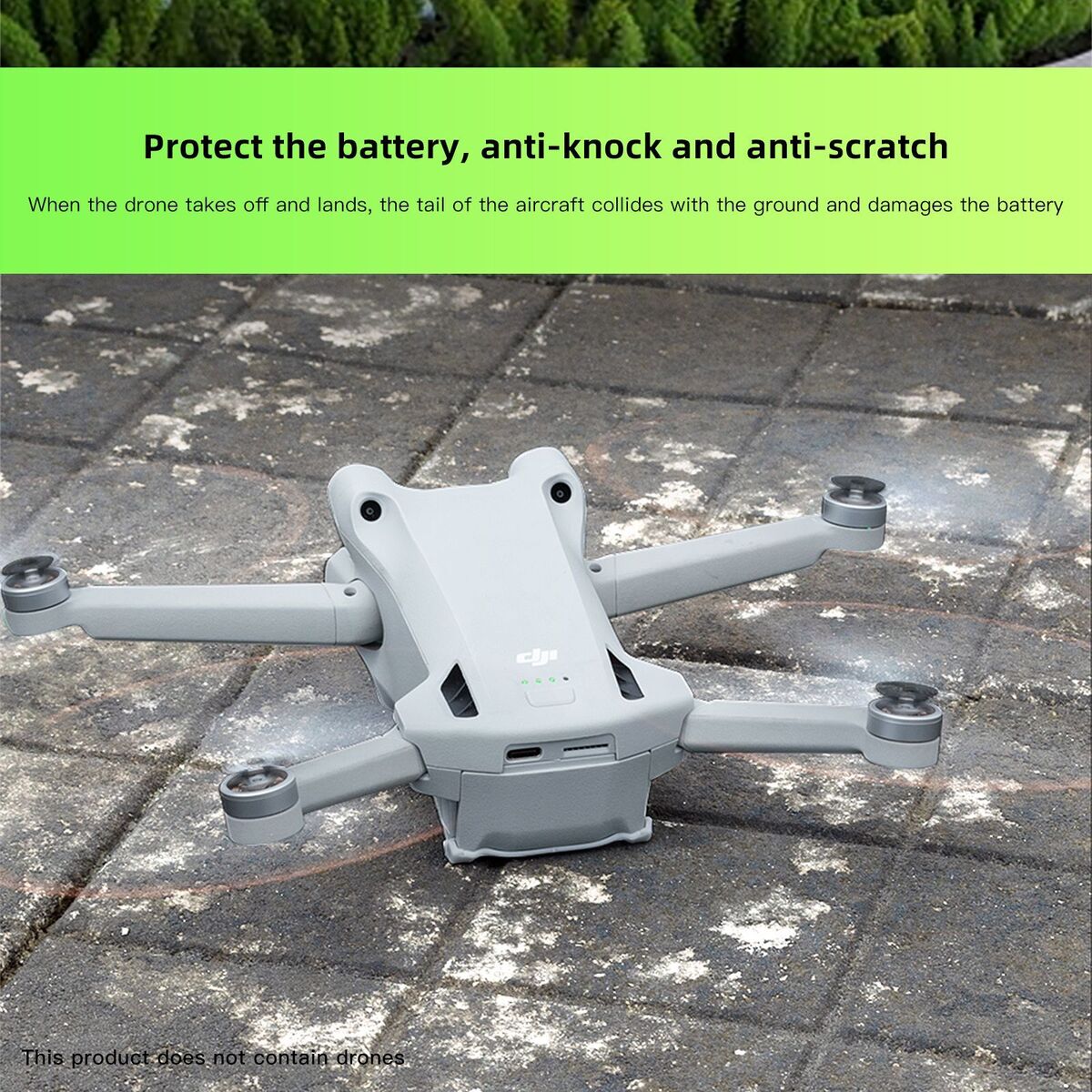 Drone Anti-scratch TPU Protective Pads Battery Protector For DJI Mini 3 Pro