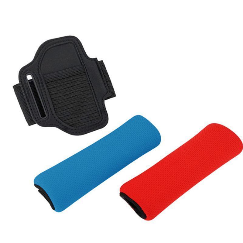 1Set 6In1 Elastic Leg Strap Sport Band Ring-Con Grips Rocker Cap for NS Switch