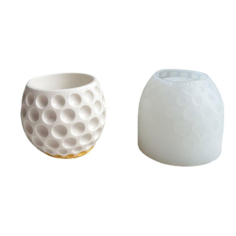 Candle Holder Molds Mini Flower Pot Container Molds Concrete Candle Cup Molds