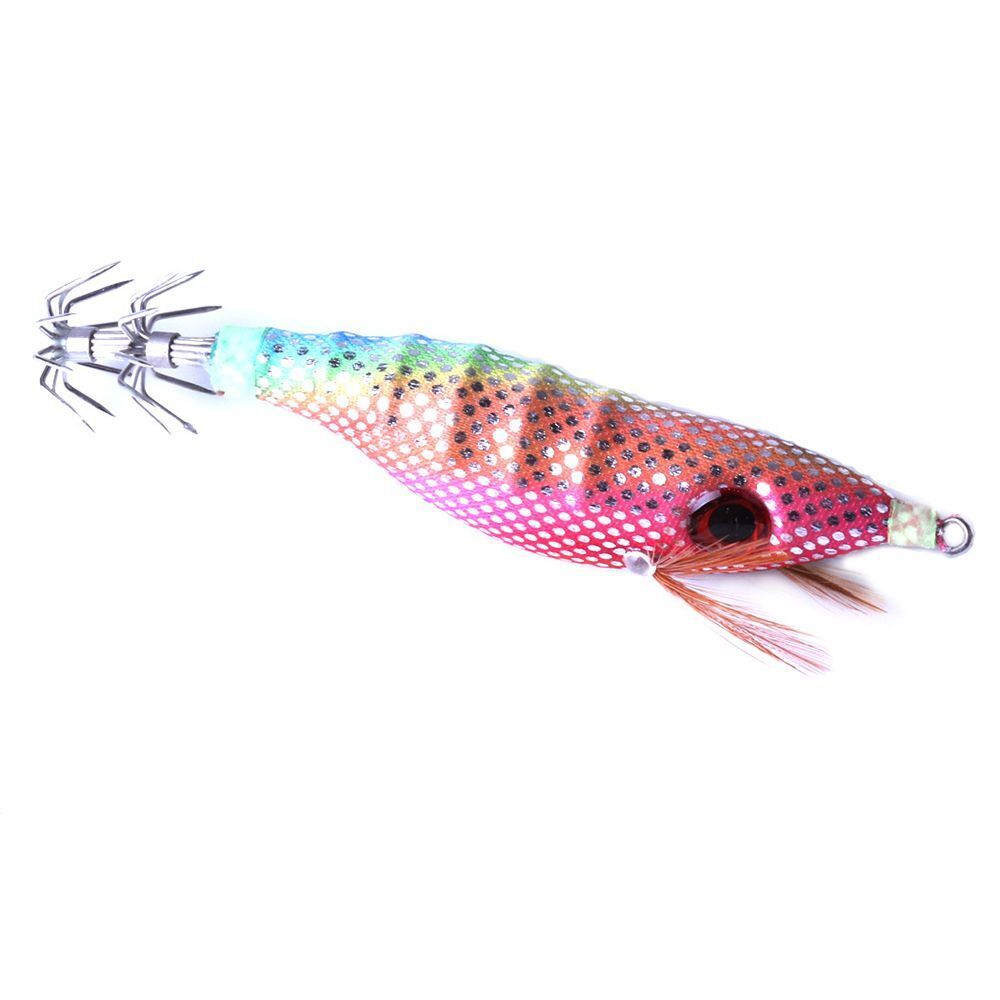 Bait Big Eyes Squid Jigs Luminous Shrimp Lure Glow in the Dark Night Fishing