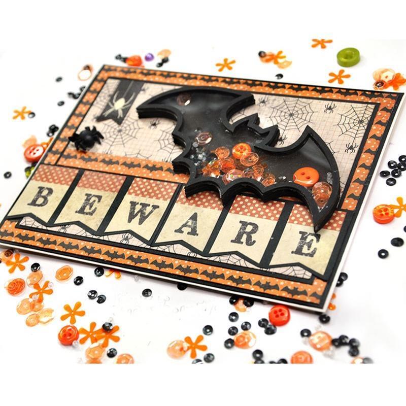Halloween Flying Bat  Metal Cutting Dies Handmade Crafts Children Kids Girls Boy