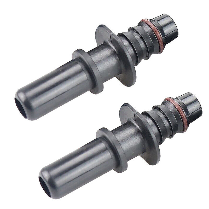 2Pcs Male Fuel Line Hose Quick Connect Release Connector 11.8mm SAE 3/8"
