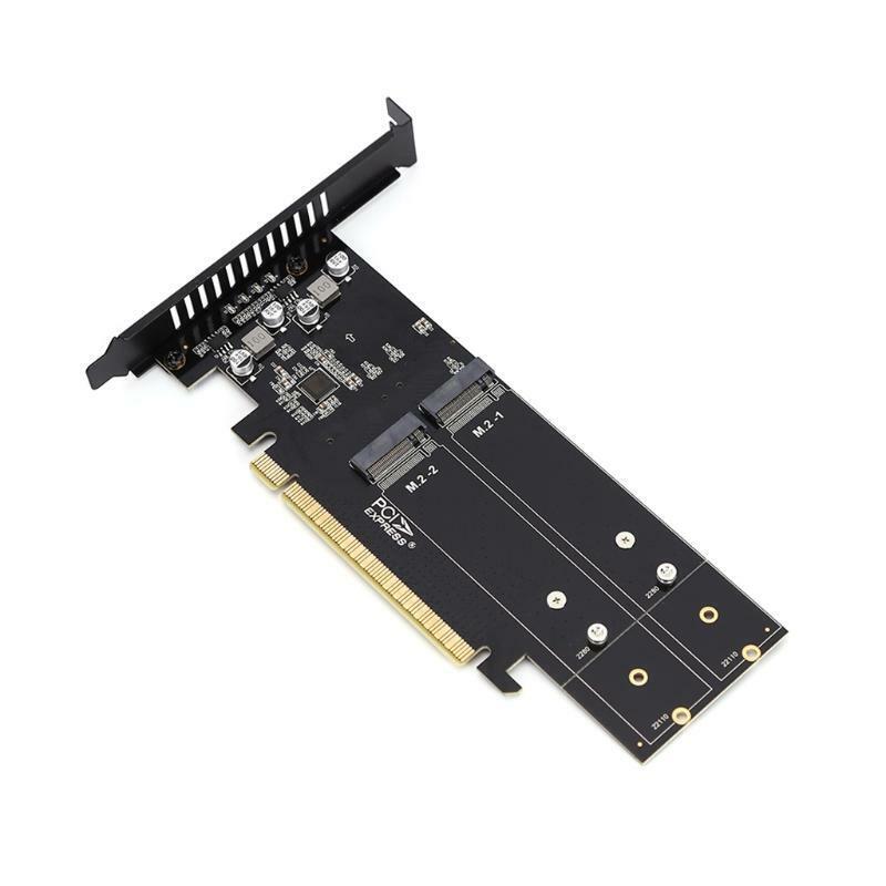 M.2 X16 to 4 Bays 4x NVME PCIE4.0 GEN3 Raid Card PCI-E M.2 X16 SSD Hard Drive