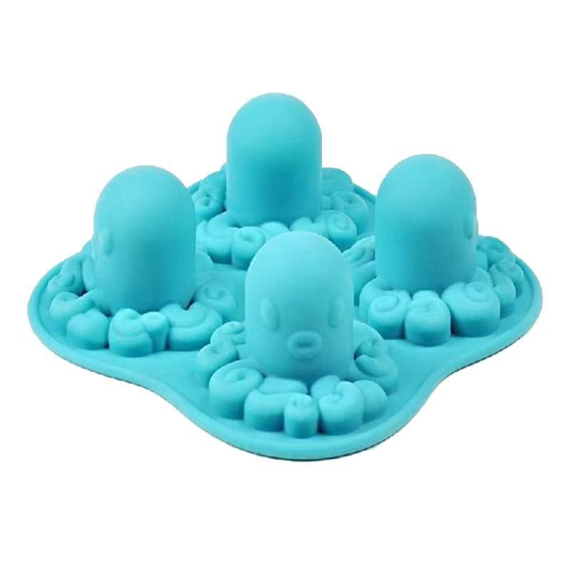 Octopus Shape Ice Cube Molds Creative Ice Cube Tray for Chilling Cocktails
