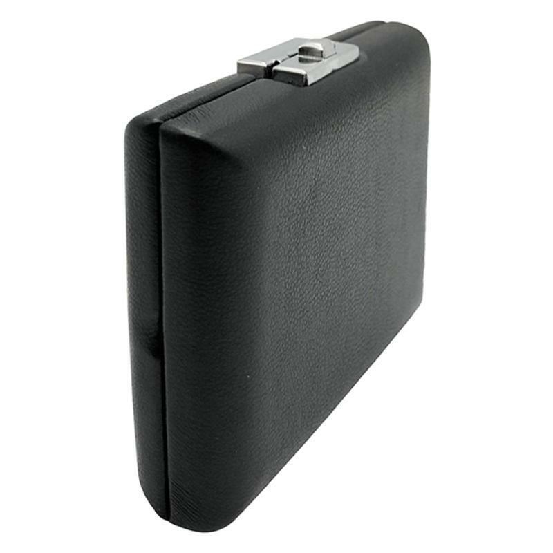 Oboe Reed Case Leather Reeds Holder Storage Box Protector Case for 3 Oboe Reeds