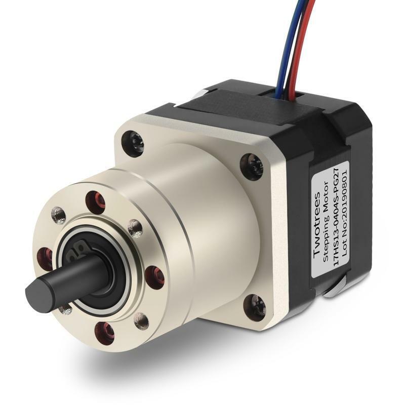27:1 Planetary NEMA 17 Step Motor 2 Phase 0.067Degree 0.4A Stepping Motor 42mm