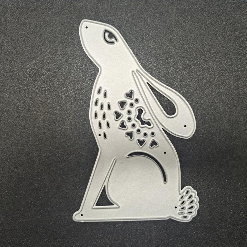 Easter Heart Bunny Metal Cutting Dies Stencil DIY Scrapbooking Album Paper Card