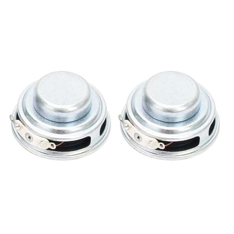 Pack of 2pcs Portable Speaker Mini Audio 4ohm 3W Stereo Woofer Loudspeaker
