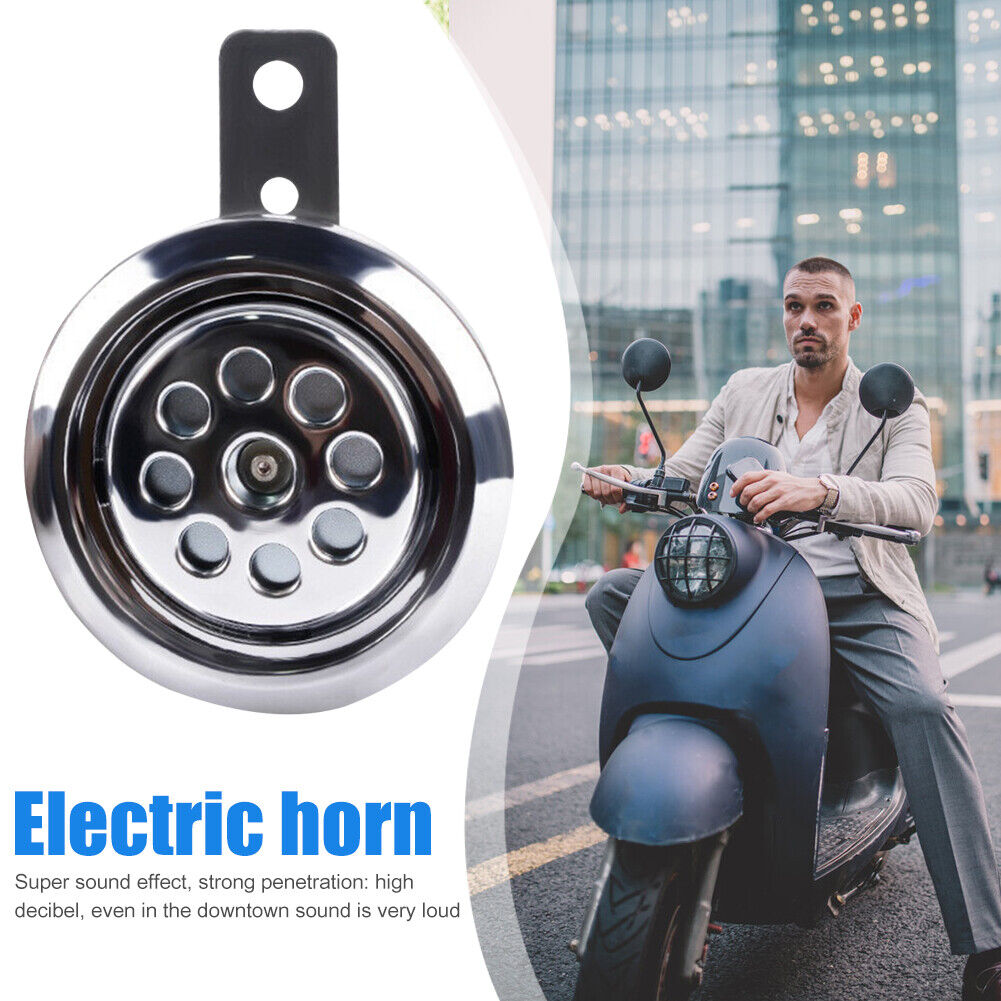 Universal Motorcycle Horn Loud Electric Horn for Scooter Electric Bike 12V?