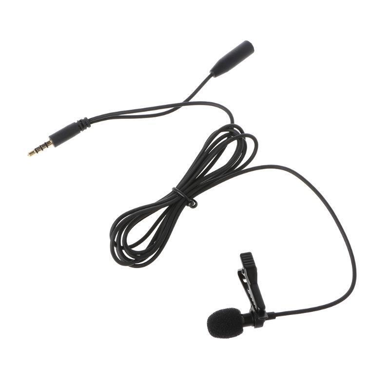 4.92ft Length Microphone with Sponge Cap Protector Practical 3.5mm Jack
