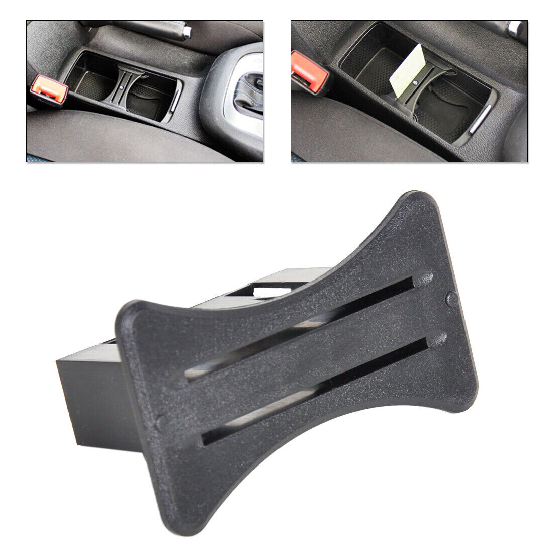 Car Centre Console Cup Card Holder Coin fit for VW MK6 Golf GTI R20 2008-12 Li