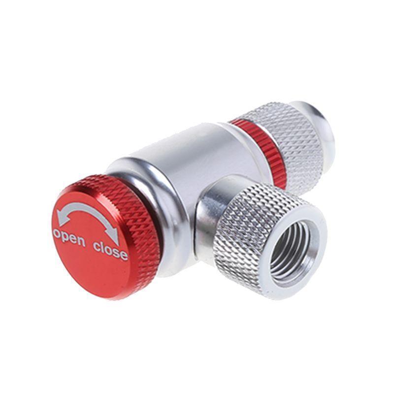 CO2 Pump Valve Bicycle Air Pump CO2 Inflator Adapter Bike Cycling Parts Repair