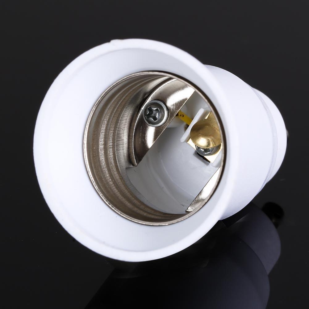 5PCS GU10 to E27 Base Screw Light Lamp Bulb Holder Adapter Socket Converter