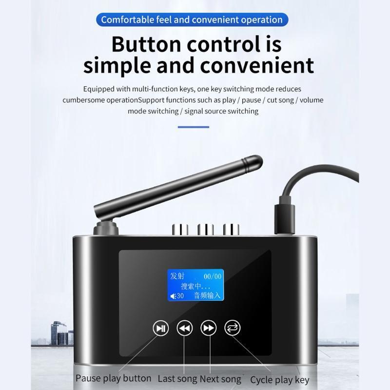 Digital to Analog Audio DAC Converter Optical Fiber Signal to AUX RCA Amplifier