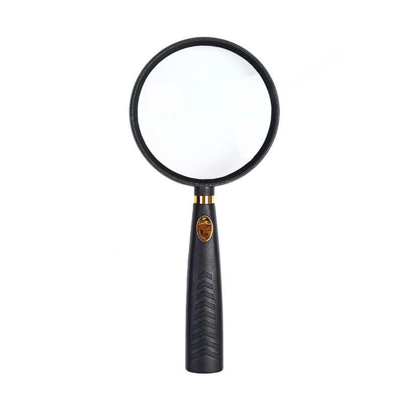 Magnifying Glass 5X Handheld Reading Magnifier for Seniors & Kids Birthday Gift