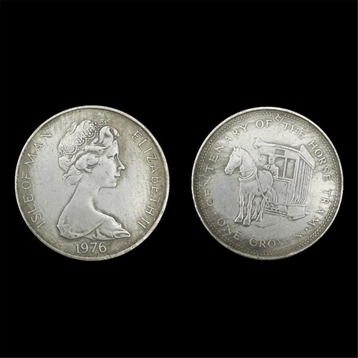38mm Elizabeth II Commemorative Coin Double Sides Collection Arts Gifts Souvenir