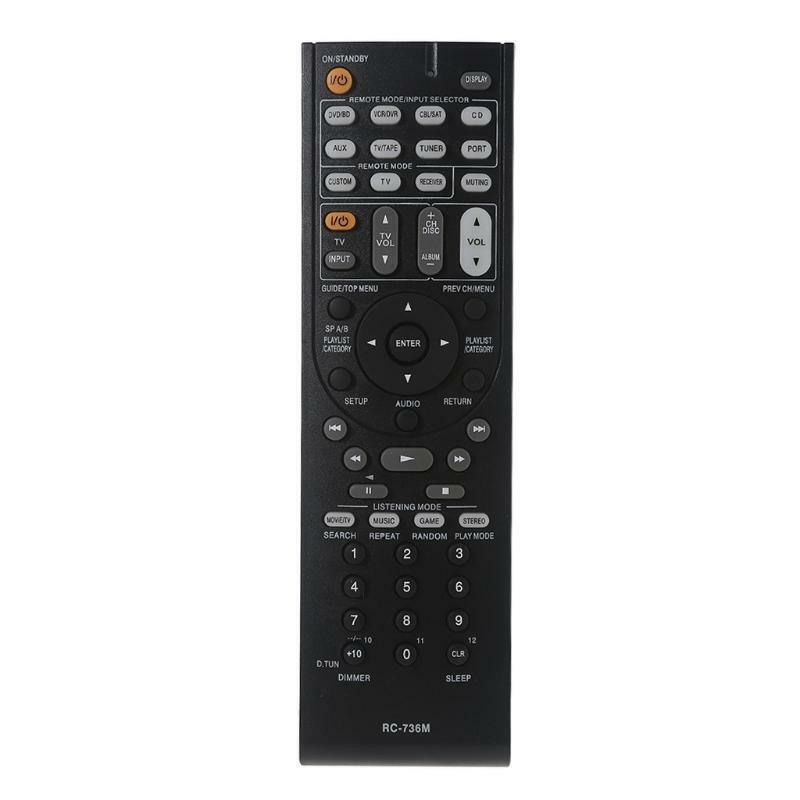 RC 736M Remote Control for Onkyo Home Theater System HT-R570 HT-S5200 HT-S5200B