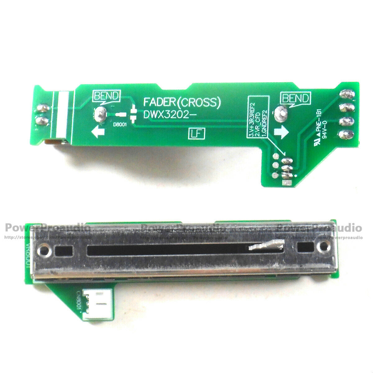 1X CROSSFADER FOR PIONEER DJM850 DJM900 NXS PCB ASSEMBLY DCV1006 DWX3202 DWX3370