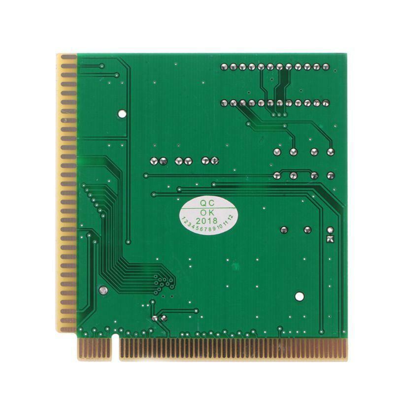 PCI & ISA Motherboard Analyzer Diagnostic Display 4-Digit Computer Debug Post