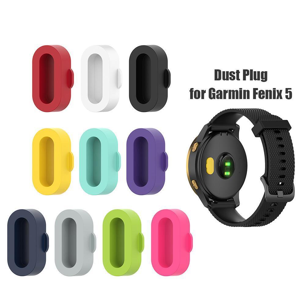 10pcs Anti-dust Silicone Cover Dustproof Plug Case for Garmin Vivomove 3/3S