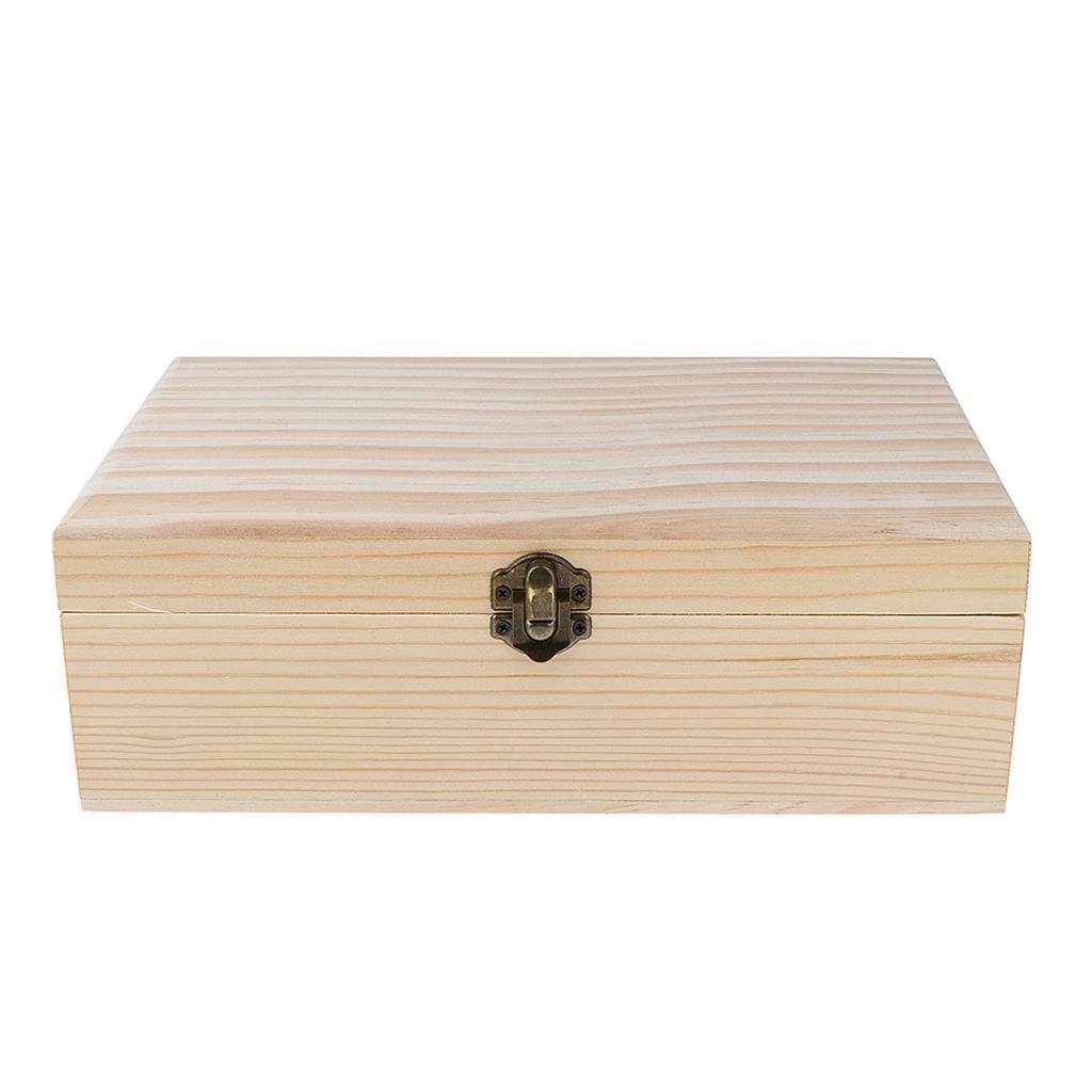 Handmade Natural Essential Oil Display Storage Carrying Case Box Organizer