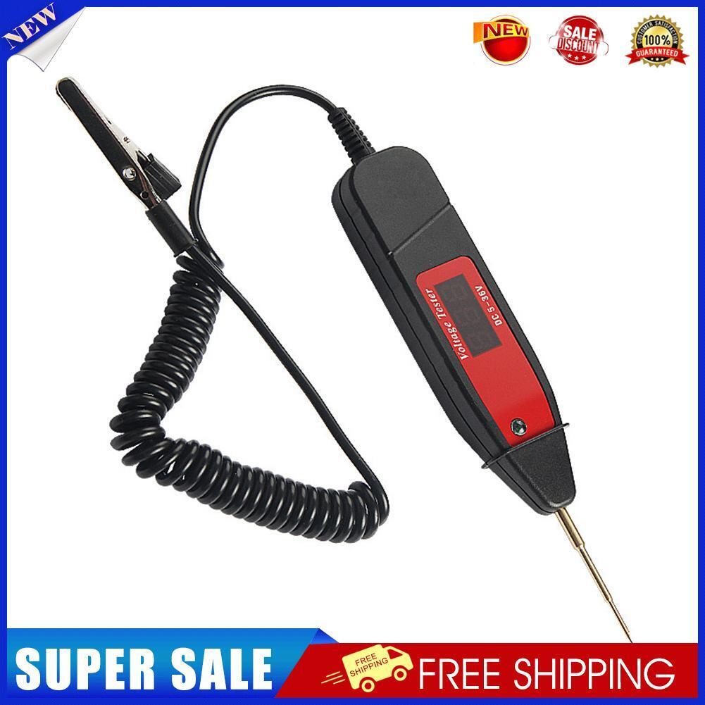 5-36V Car Electric Voltage Power Test Pen Non-Contact LCD Probe Detector
