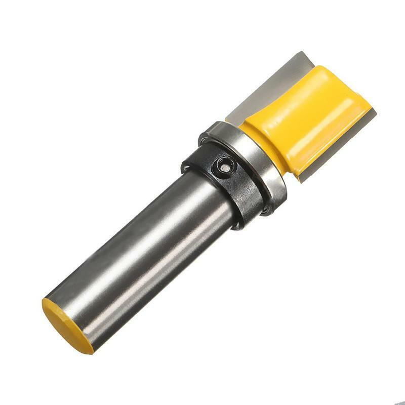 Dia 3/4" x Height 3/4" 1/2" Shank Mortise Template Trim Flush Router Bit Cutter