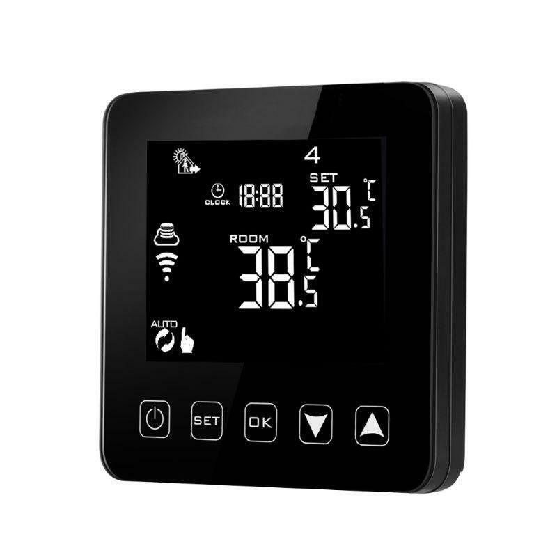 WiFi Programmable Thermostat Echo Alexa Voice Control Electric Floor Heating 16A