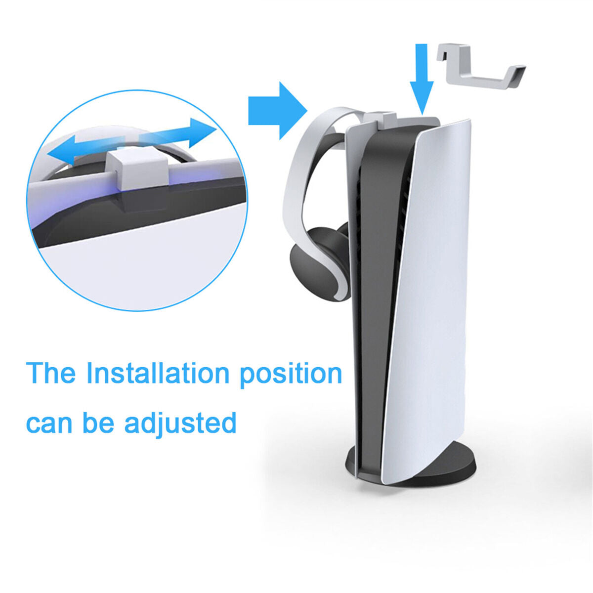 Hanger Stand Headphone Holder HookFor Sony Playstation 5 PS5 Gaming Headset